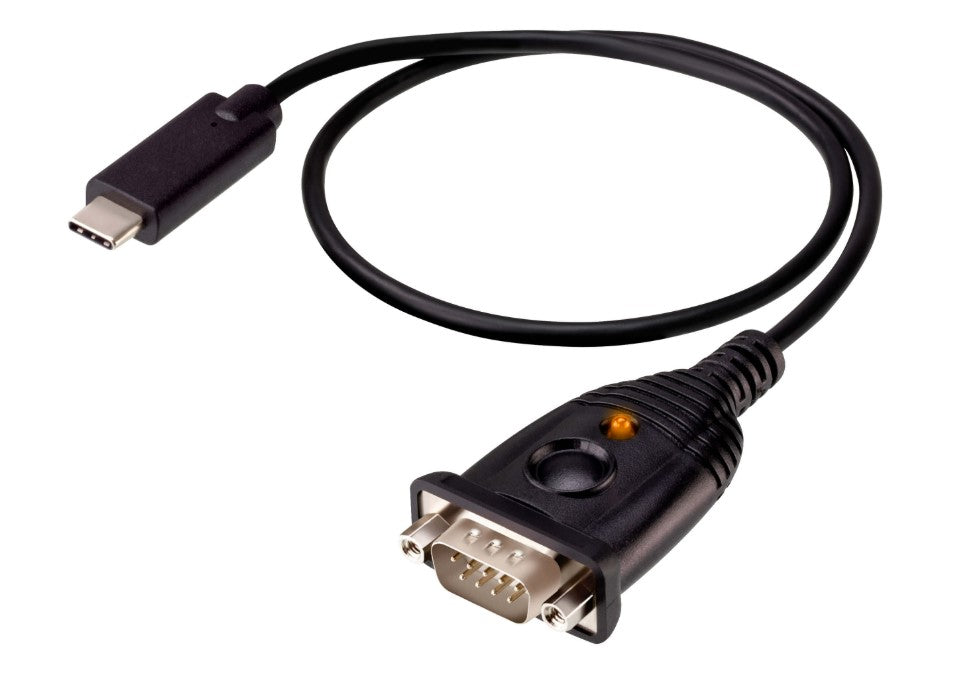 Aten USB-C to RS-232 Adapter (45 cm), Supports up to 921.6 Kbps data transfer rates Aten USB-C to RS-232 Adapter (45 cm), Supports up to 921.6 Kbps data transfer rates